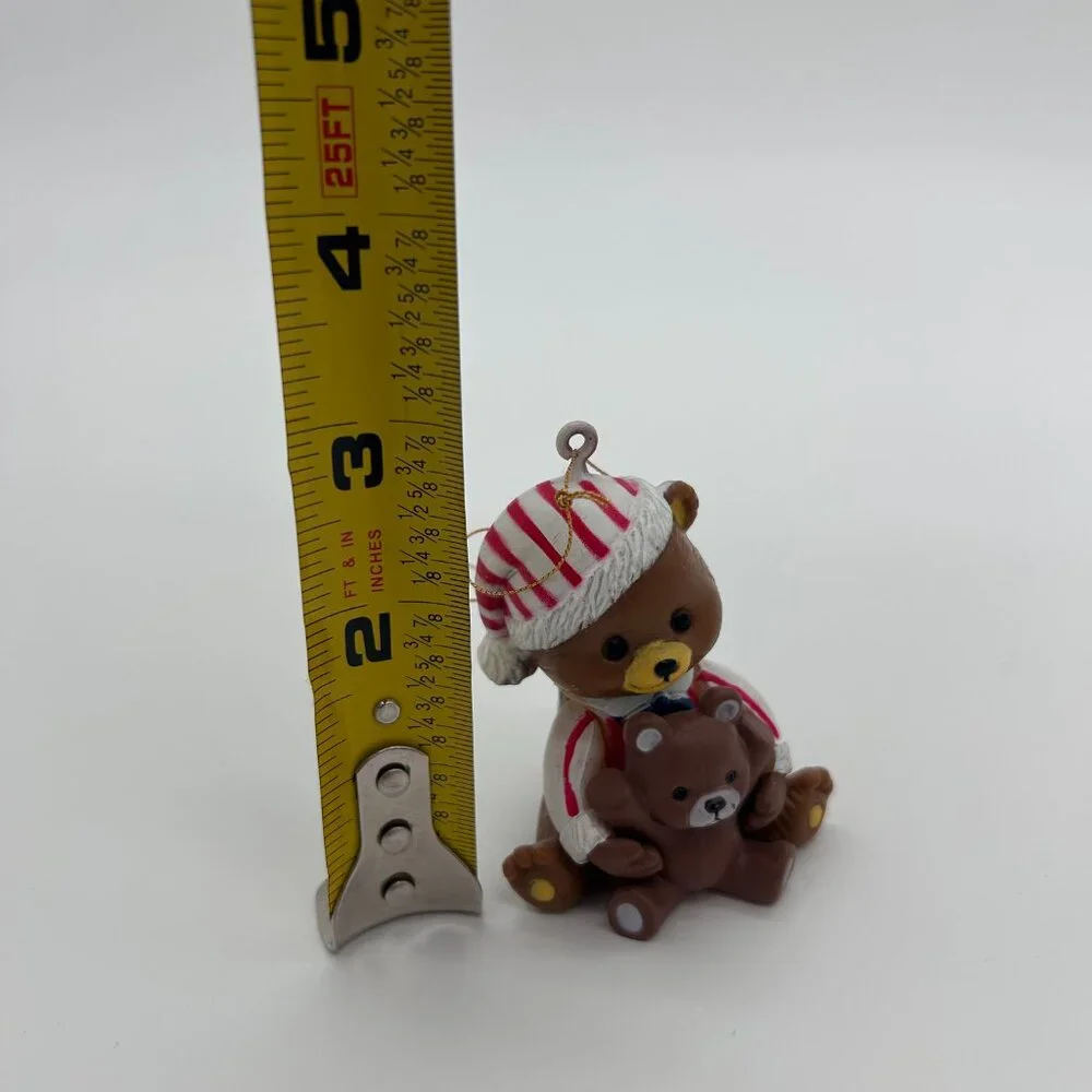 Christmas‎ Around the World Candy Cane Bear ornaments set of 3 IN BOX